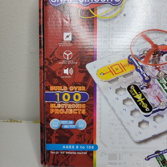 ELENCO Snap Circuits Jr. 100 Experiments Electronics Discovery Kit - Picture 2 of 7